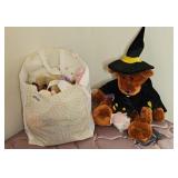 WIZARD BEAR & OTHER STUFFED ANIMALS