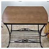 LONGABERGER WROUGHT IRON SIDE TABLE