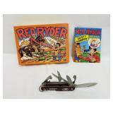 RED RYDER RR1 CAMP KNIFE IN ORIG. BOX