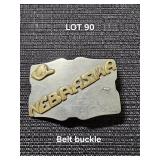 Belt Buckle - Nebraska