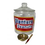 Planters Peanuts Counter Jar, Etc