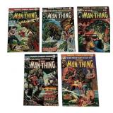 Marvel Man-Thing Lot Nos.2-6 1974 1st FoolK