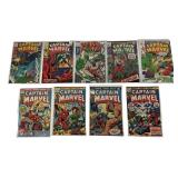 Marvel Captain Marvel 9 Issues 1st Cover Thanos+