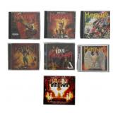 7 Man O War CDs;
