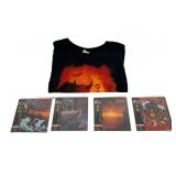 4 Dio Import CDs and T Shirt