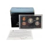 5 1993 US Mint Silver Proof Sets