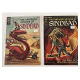 Gold Key Fantastic Voyages Sinbad Nos.1 & 2 1965