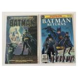 DC Batman & Batman Returns Comic Adaptations