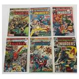 Marvel The Invaders Nos.2-7 1975-76 Many 1sts BB+