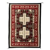 BETH BITSUI Gonado Red Navajo Weaving / Rug