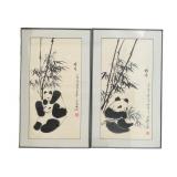 Pair Of Panda Prints