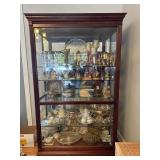 Howard Miller modern front slide display/curio