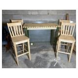 Cafe Style Kitchen Table with 4 Chairs