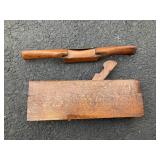 2 Antique wood planes incl. H.L James Plane