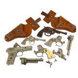 Hubley Cap Guns and Holsters