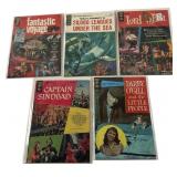 5 Vintage Gold Key TV/Cinema Classics F/VF