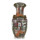 Stunning Vintage Famille Rose/ Canton Floor Vase