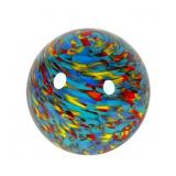 Painter Palette Art Glass Paperweight