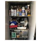 Contents of cabinet