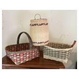 3 Baskets By Mary Nederostek