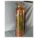 Vintage Fyr-Fyter Copper Extinguisher