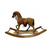 Antique rocking/ pull toy horse