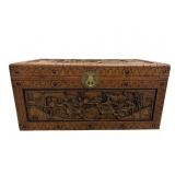 Asian Carved Storage Chest