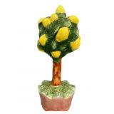 Vintage Italian Vietri Lemon Topiary Porcelain