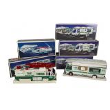 5 1996 to 1998 Boxed Hess Trucks