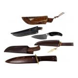 6 Fixed Blade Knives