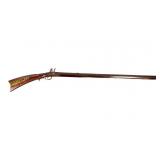 Fine Lehigh County Rifle Attributed To Jacob Kuntz