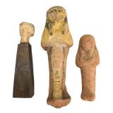 Ancient Style Roman Artifact & Egyptian Shabti