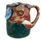 Early Ryosai Elephant Form Mug