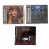 3 King Diamond Import CDs;