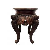 Asian Carved low table