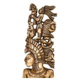 Mexican Folk Art Resin Carving