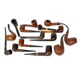 15 Vintage Wooden Pipes