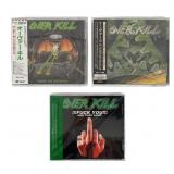 3 Overkill Import CDs