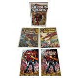 7 Item Marvel Captain Britain Lot HC/TPBs/Issues