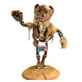 Lrg Wilfred Tewawins Hon, Hopi Bear Kachina