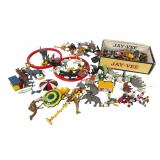 Marx Circus Playset Pieces