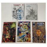 2 Spawn B/W Variants+ 3 Signed G.Capullo Items