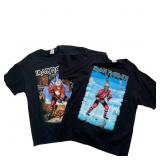 2 Iron Maiden Canada Tour Shirts