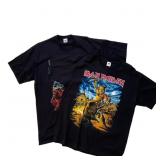 2 Nordic Iron Maiden Tour Shirts