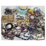 Lot Of Costume & Fashion Jewelry, Sterling