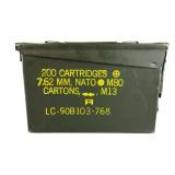 1 Empty Metal Ammo Can