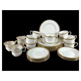 Coalport Bone China & 3 Regency Style Teacups