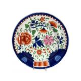 Gaudy Dutch Double Rose Pattern Plate