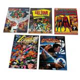 Set of 5 Comic Companion Books by Various Authors