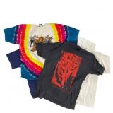 Collection of Festival & Art-Themed T-Shirts